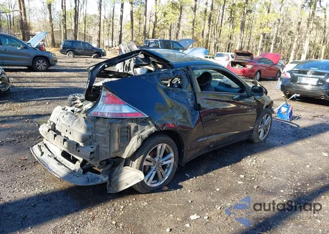 2013 Honda Cr-Z Ex z USA, uszkodzony, nr VIN JHMZF1D66DS002922